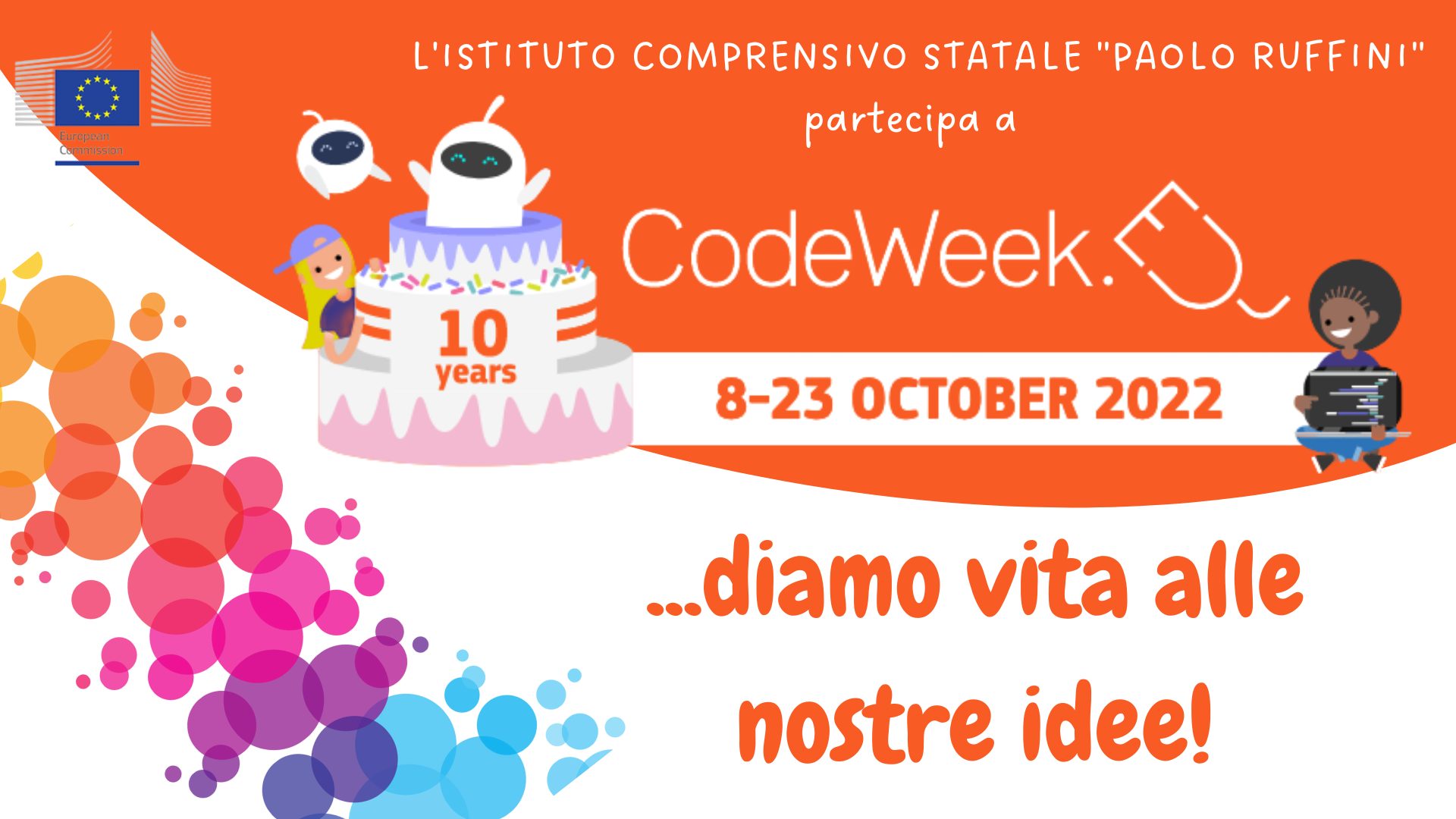 EUROPE CODE WEEK:  IL CODING FA TAPPA NELLA SCUOLA